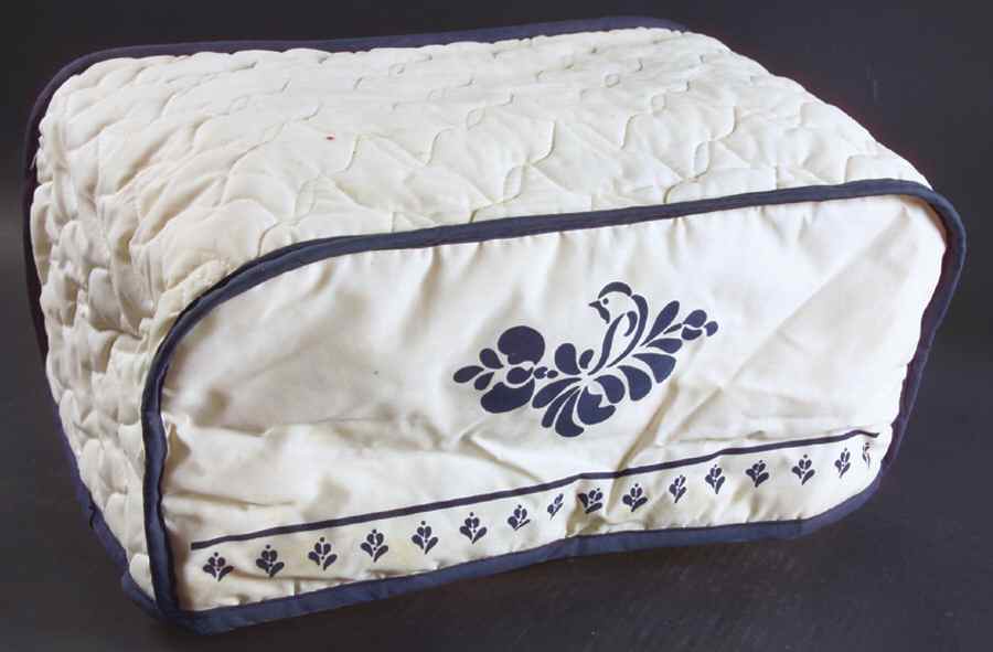 Folk Art Cloth Toaster Oven Cover by Pfaltzgraff-1