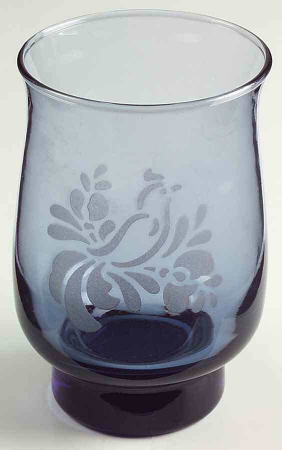 Folk Art 12 Oz Glassware Tumbler by Pfaltzgraff-1