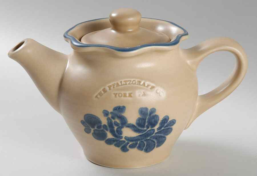 Folk Art Special Edition Individual Teapot & Lid by Pfaltzgraff-1
