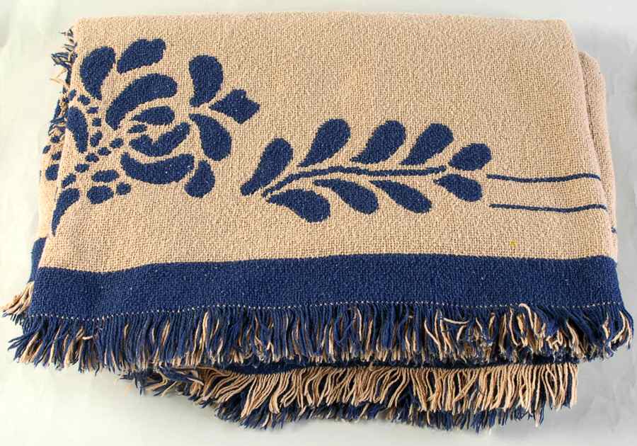 Folk Art Tapestry Throw by Pfaltzgraff-1