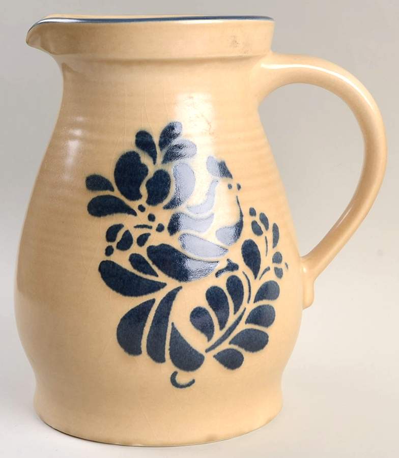 Folk Art 32 Oz Pitcher for Pitcher & Bowl Set by Pfaltzgraff-1