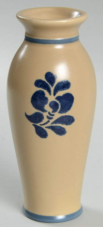 Folk Art Bud Vase by Pfaltzgraff-1