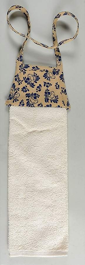 Folk Art Cloth Tie Towel by Pfaltzgraff-1
