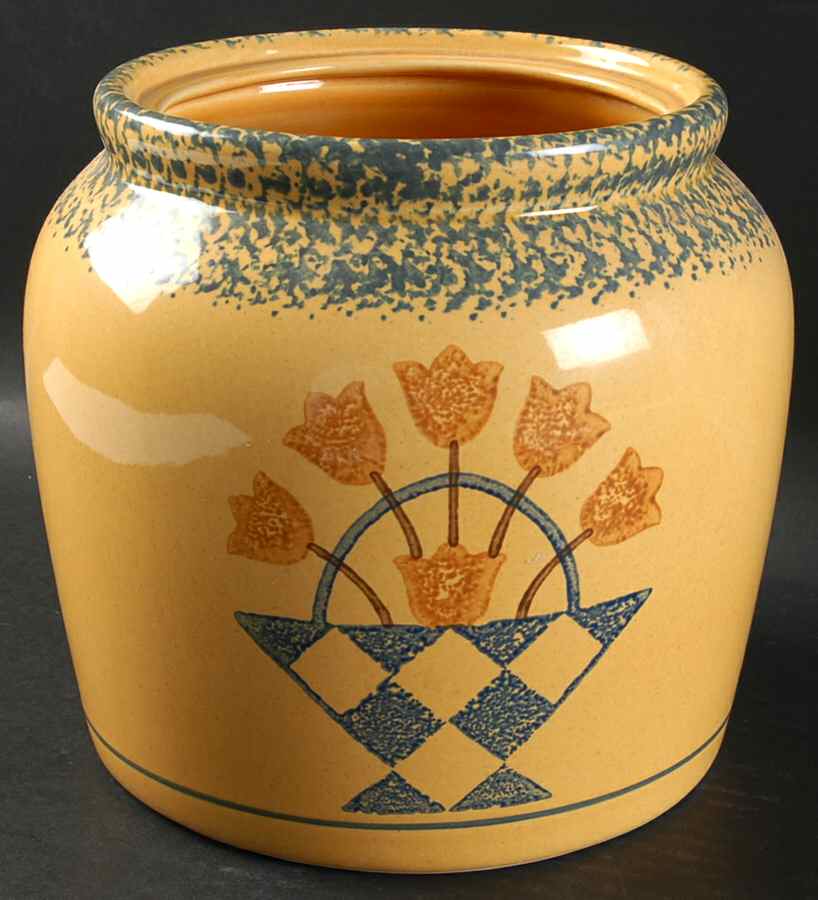 The Friendship Collection Large Crock No Lid by Pfaltzgraff-1