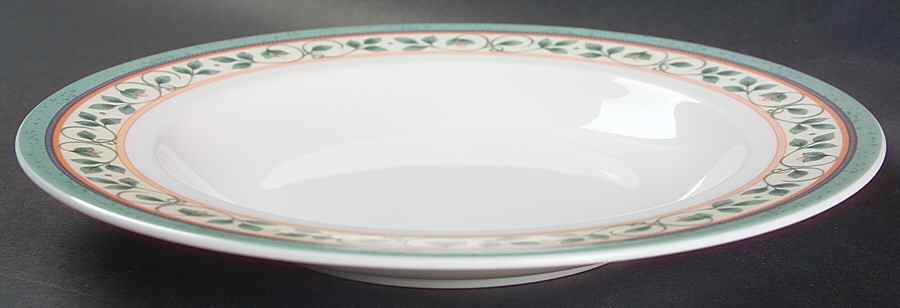 French Quarter (Bone China) Large Rim Soup Bowl by Pfaltzgraff-1