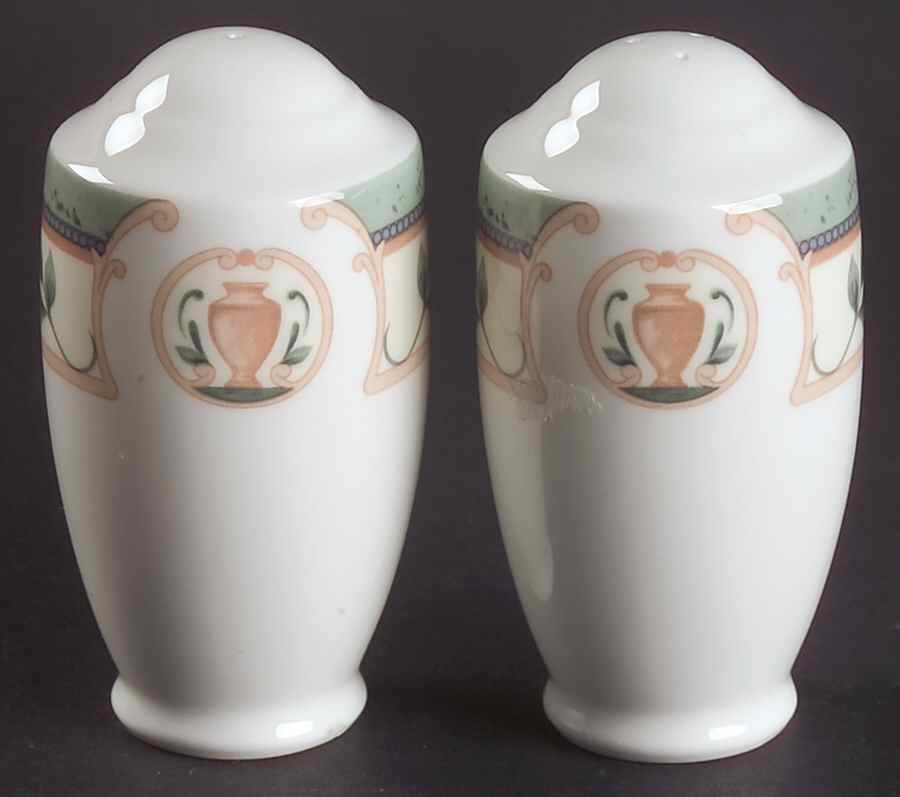 French Quarter (Bone China) Salt & Pepper Set by Pfaltzgraff-1