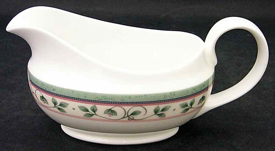 French Quarter (Bone China) Gravy Boat by Pfaltzgraff-1