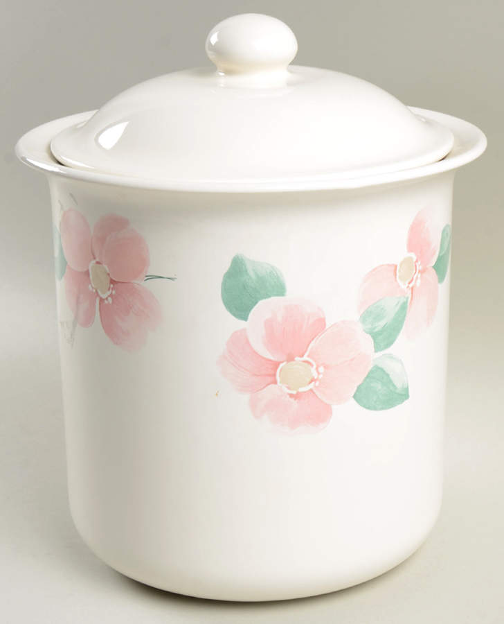Garland Blush Extra Large Canister & Lid by Pfaltzgraff-1