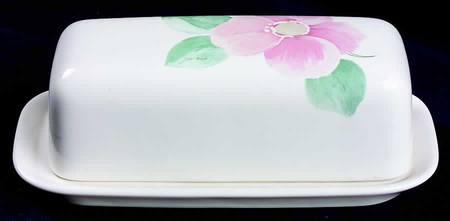 Garland Blush 1/4 Lb Covered Butter by Pfaltzgraff-1