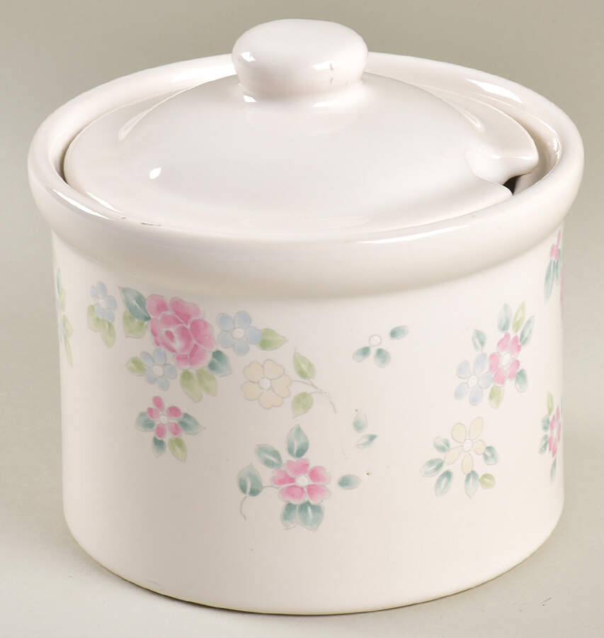 Garden Party (Spectrum Line) Honey Pot & Lid by Pfaltzgraff-1