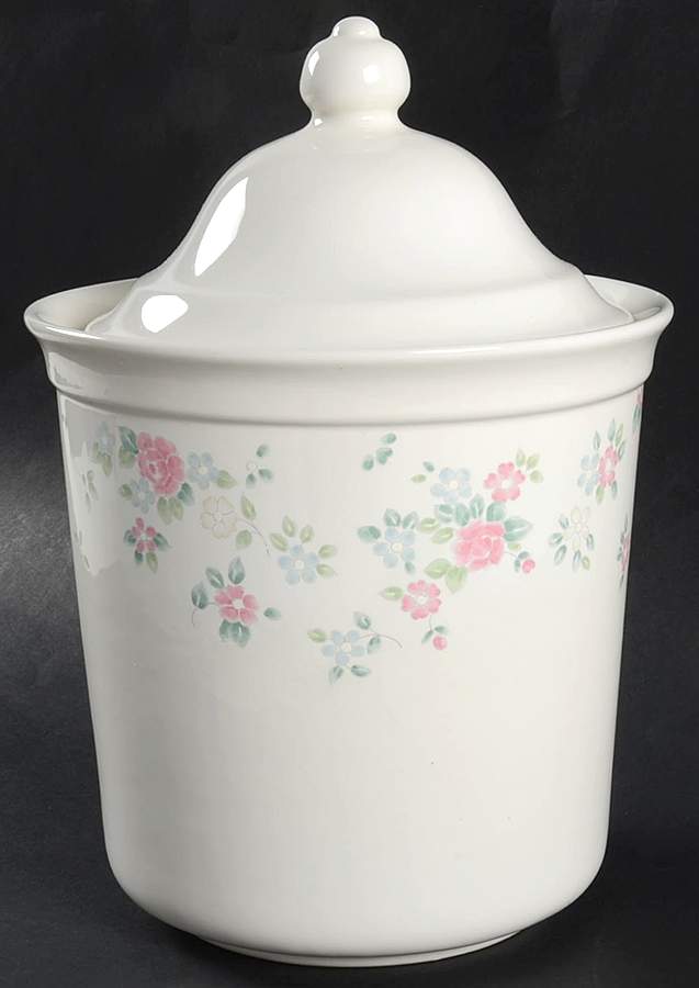 Garden Party (Spectrum Line) Large Canister & Lid by Pfaltzgraff-1