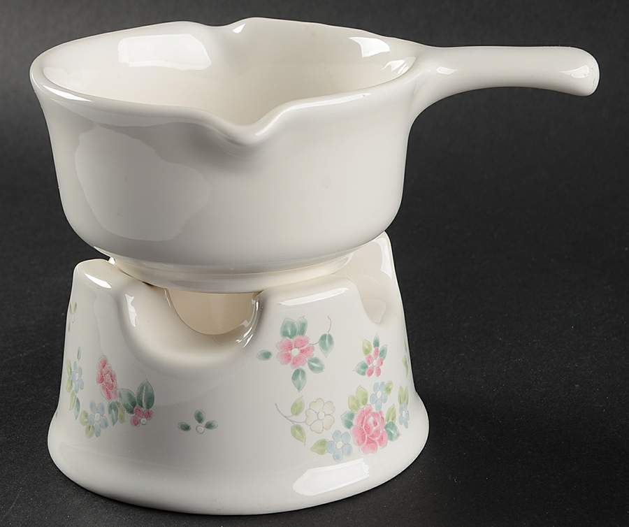 Garden Party (Spectrum Line) Potpourri-Butter Sauce with Stand by Pfaltzgraff-1