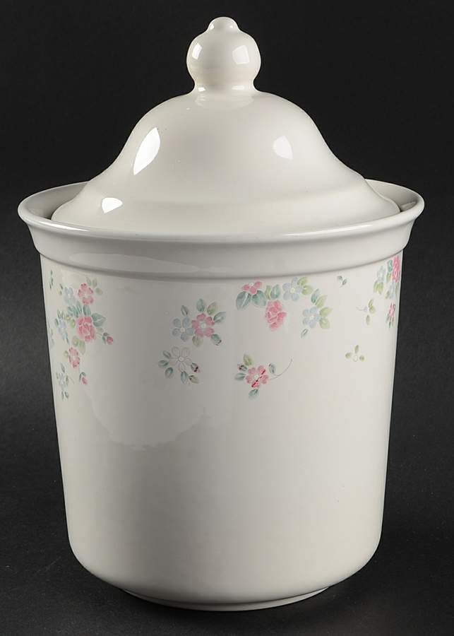 Garden Party (Spectrum Line) Medium Canister & Lid by Pfaltzgraff-1