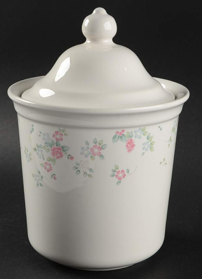 Garden Party (Spectrum Line) Small Canister & Lid by Pfaltzgraff-1