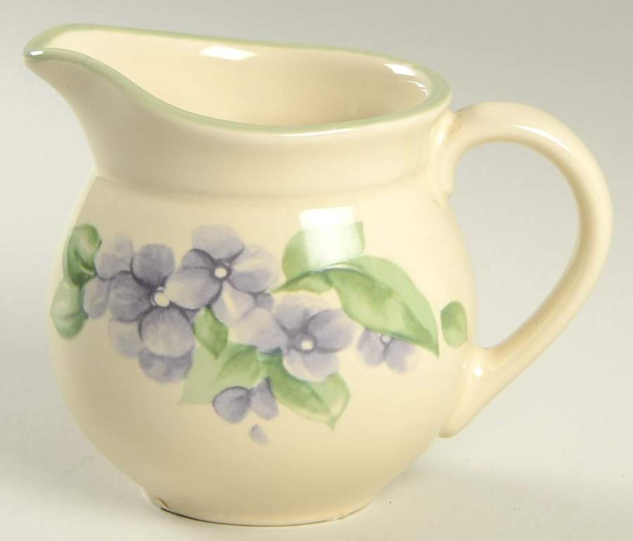 Garden Party (Garden Impressions) Creamer by Pfaltzgraff-1