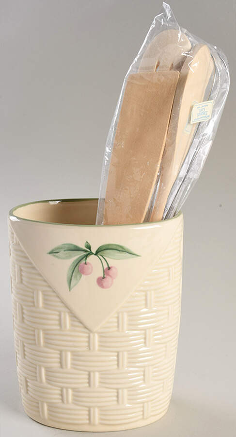 Garden Party (Garden Impressions) Utensil Set (Holder & Utensils) by Pfaltzgraff-1