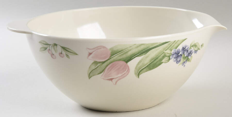 Garden Party (Garden Impressions) 7 1/2" Melamine Nesting Mixing Bowl by Pfaltzgraff-1