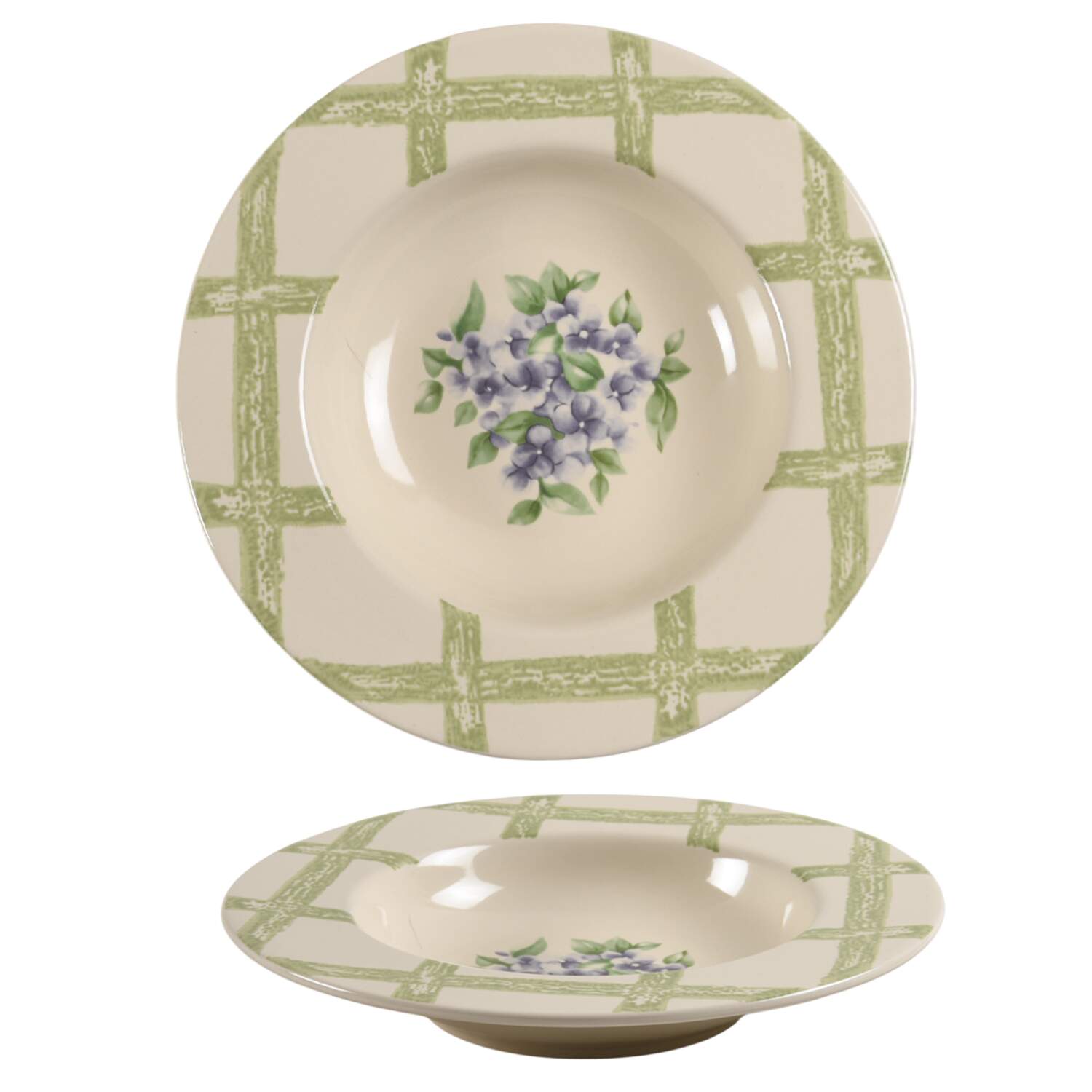 Garden Party (Garden Impressions) Large Rim Soup Bowl by Pfaltzgraff-1
