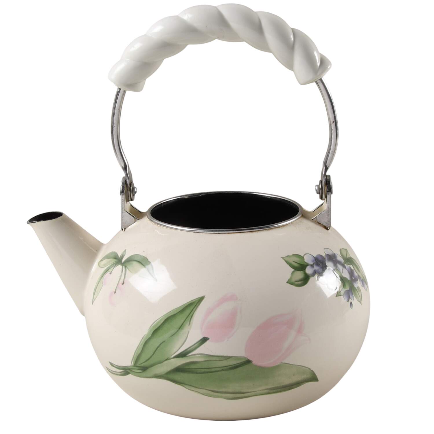 Garden Party (Garden Impressions) Metal Kettle No Lid by Pfaltzgraff-1