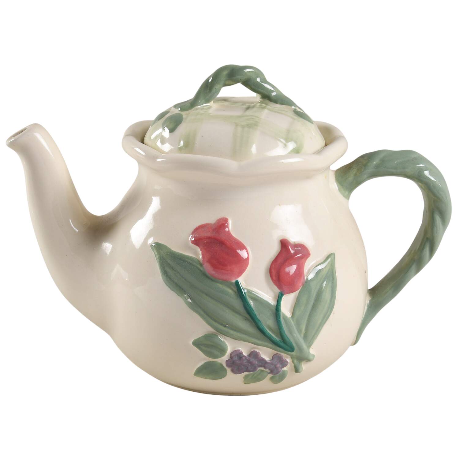 Garden Party (Garden Impressions) Teapot & Lid by Pfaltzgraff-1