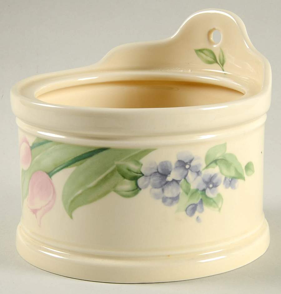 Garden Party (Garden Impressions) Salt Crock by Pfaltzgraff-1