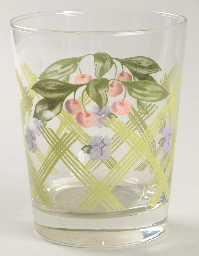 Garden Party (Garden Impressions) 10 Oz Glassware Double Old Fashioned by Pfaltzgraff-1