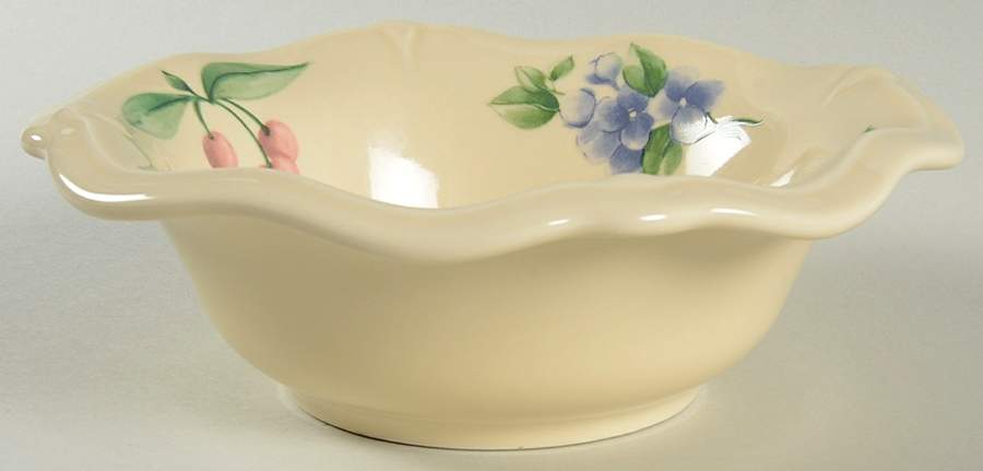 Garden Party (Garden Impressions) Sculpted Chip&Dip Bowl by Pfaltzgraff-1