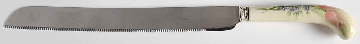 Garden Party (Garden Impressions) Cake Knife/Server with Stainless Blade by Pfaltzgraff-1