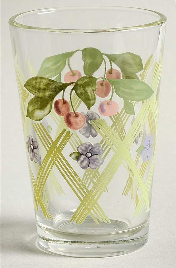 Garden Party (Garden Impressions) 8 Oz Glassware Tumbler by Pfaltzgraff-1