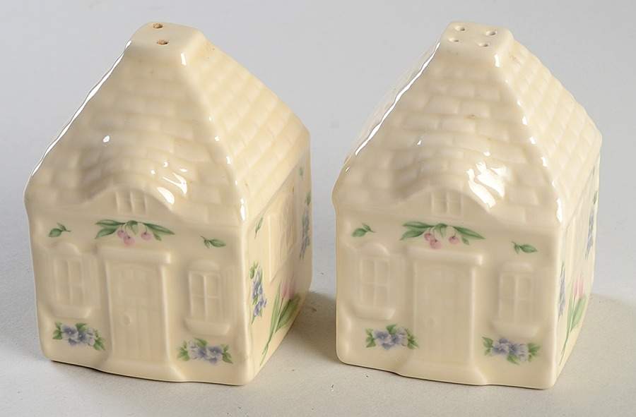 Garden Party (Garden Impressions) Figural Salt & Pepper Set by Pfaltzgraff-1