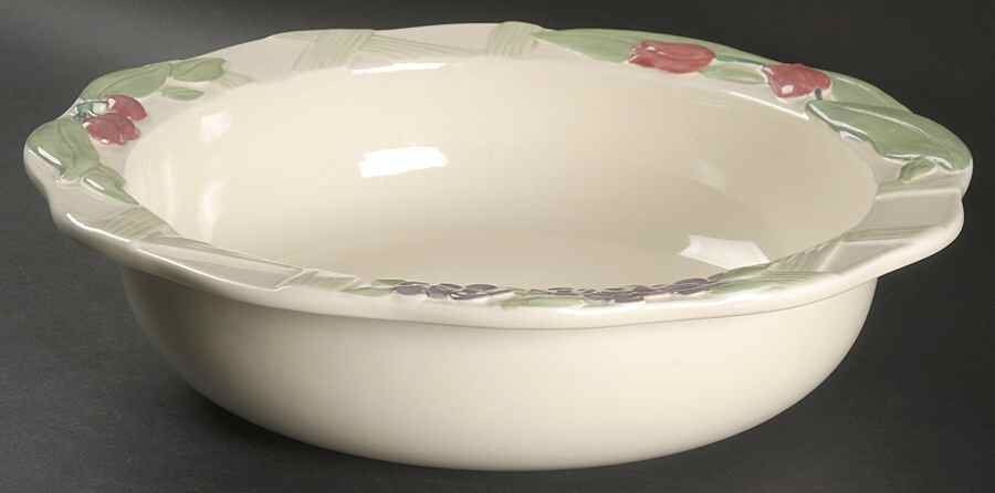 Garden Party (Garden Impressions) 13" Large Salad Serving Bowl by Pfaltzgraff-1