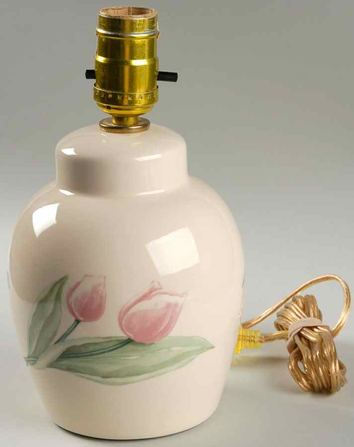 Garden Party (Garden Impressions) Electric Lamp No Shade by Pfaltzgraff-1