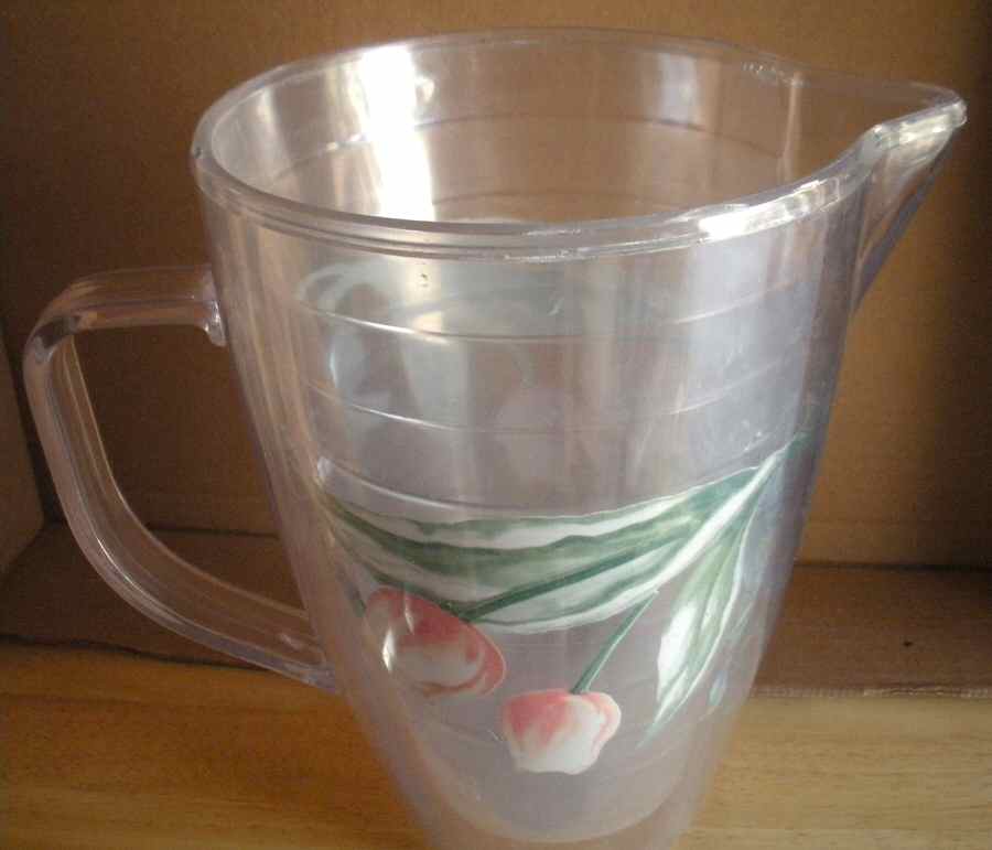 Garden Party (Garden Impressions) 64 Oz Acrylic Pitcher by Pfaltzgraff-1