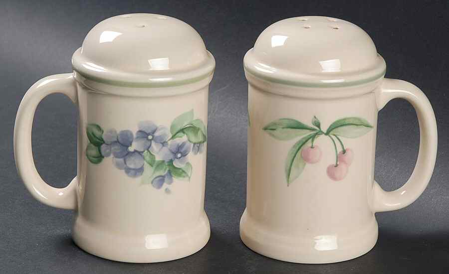 Garden Party (Garden Impressions) Stove Top Salt & Pepper Set by Pfaltzgraff-1