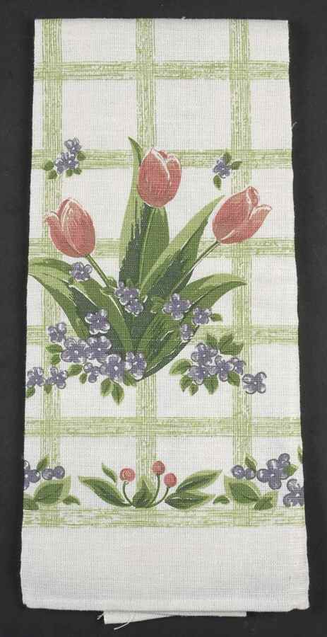 Garden Party (Garden Impressions) Curtain Panel 13" X 26" by Pfaltzgraff-1