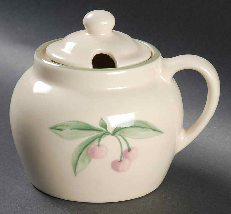 Garden Party (Garden Impressions) Jam/Jelly & Lid by Pfaltzgraff-1