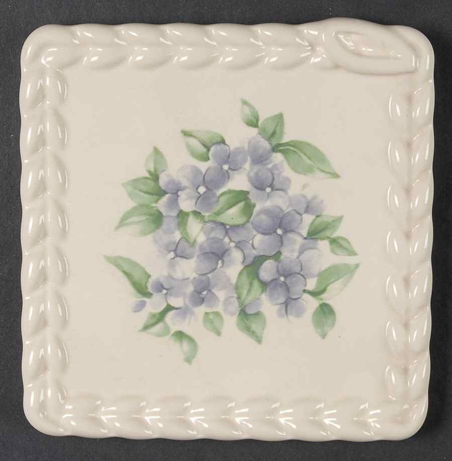 Garden Party (Garden Impressions) Embossed Square Trivet by Pfaltzgraff-1