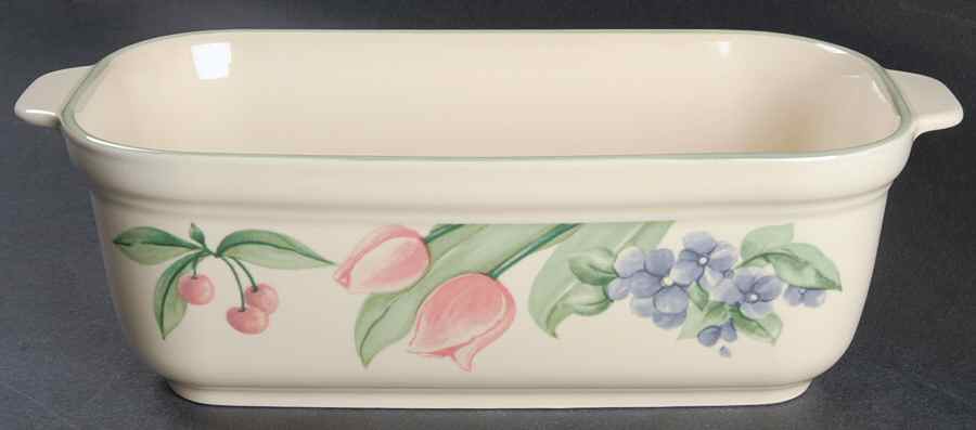 Garden Party (Garden Impressions) Loaf Pan by Pfaltzgraff-1
