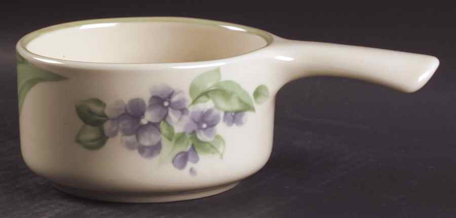 Garden Party (Garden Impressions) Round Handled Bowl by Pfaltzgraff-1