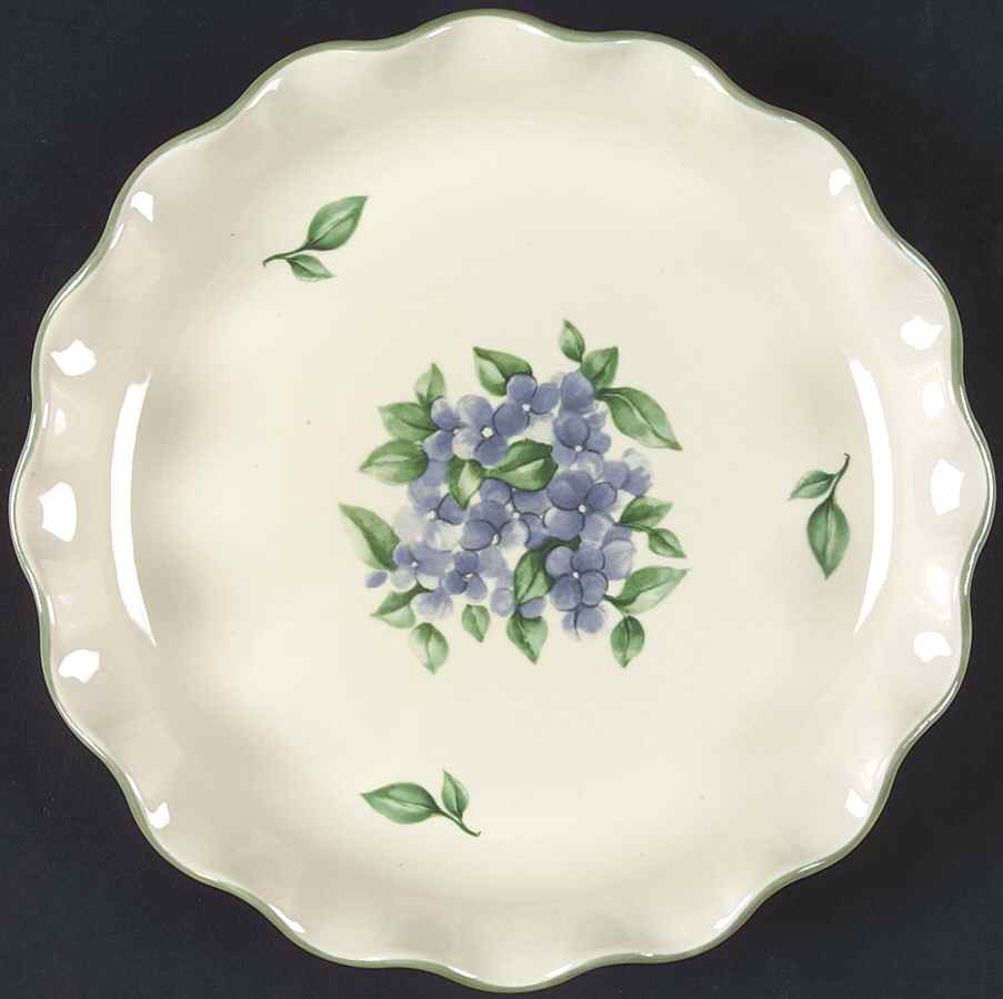 Garden Party (Garden Impressions) Fluted Luncheon Plate by Pfaltzgraff-1
