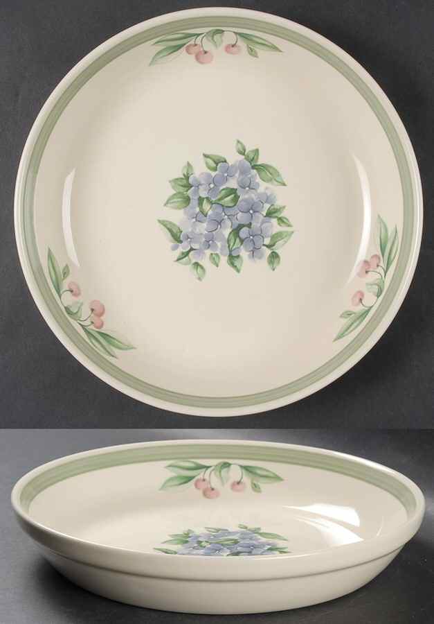 Garden Party (Garden Impressions) 9" Pie Baking Plate by Pfaltzgraff-1