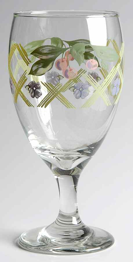 Garden Party (Garden Impressions) 12 Oz Glassware Iced Tea by Pfaltzgraff-1