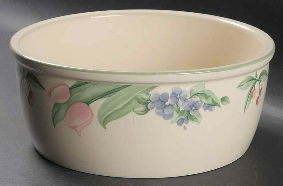 Garden Party (Garden Impressions) Grande Open Baking Crock by Pfaltzgraff-1