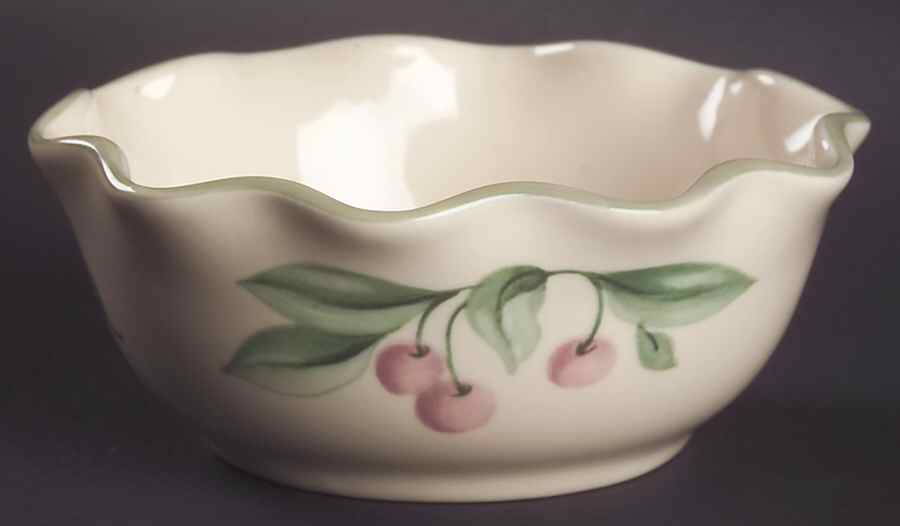 Garden Party (Garden Impressions) Fluted Chip/Dip Bowl by Pfaltzgraff-1