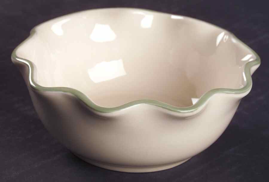 Garden Party (Garden Impressions) Fluted Chip/Dip Bowl by Pfaltzgraff-1