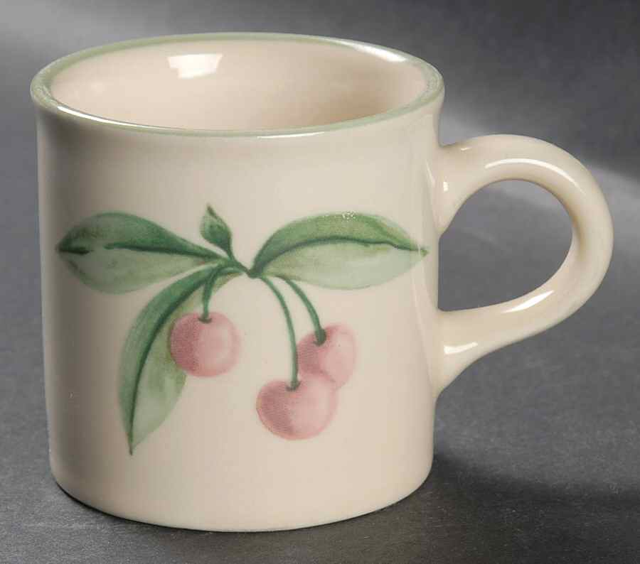 Garden Party (Garden Impressions) Flat Demitasse Cup by Pfaltzgraff-1