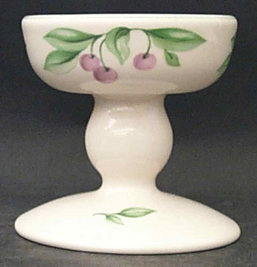 Garden Party (Garden Impressions) Pedestal Candlestick by Pfaltzgraff-1