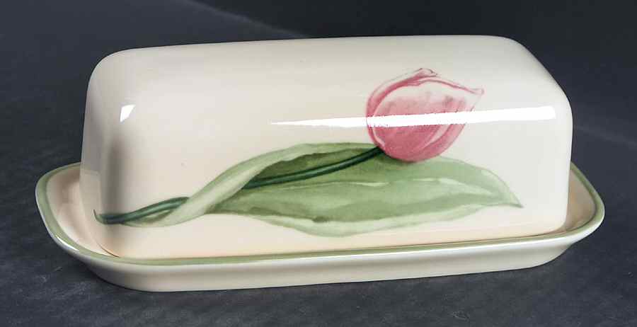 Garden Party (Garden Impressions) 1/4 Lb Covered Butter by Pfaltzgraff-1