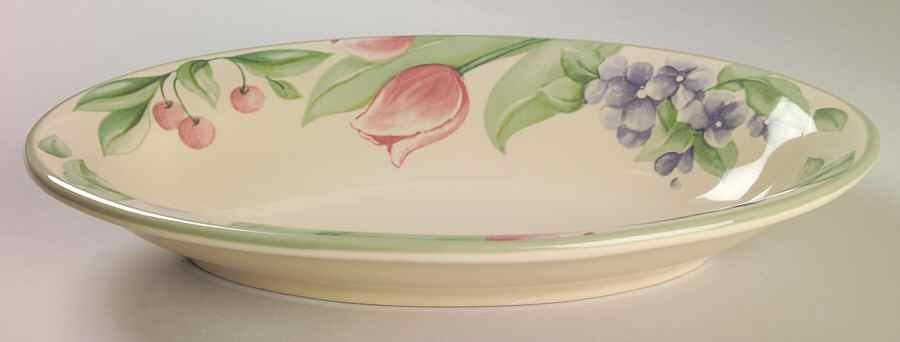 Garden Party (Garden Impressions) Oval Dessert Bowl by Pfaltzgraff-1