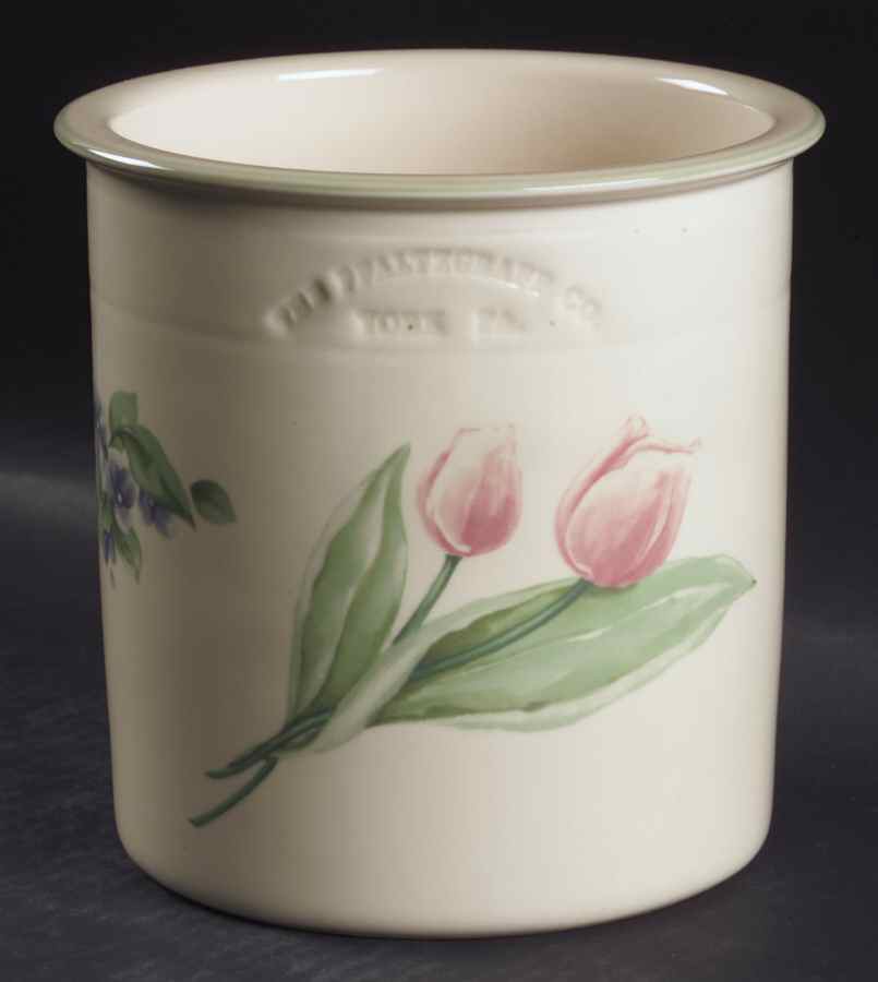Garden Party (Garden Impressions) Large Gadget Crock by Pfaltzgraff-1